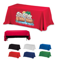 8' 3-Sided Economy Table Cloth & Covers (4 Color Process)